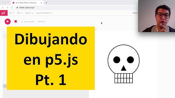 Dibujando en p5.js ...una calavera — Tutorial