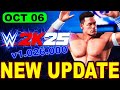 WWE 2K25 Update 1.026.000 PatchExplained – Hidden John Cena Farewell DLC, New Characters &amp; Changes!