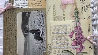 #junkjournalsept Day 1 Beginnings - How I Junk Journal/Junk Journal with Me #3