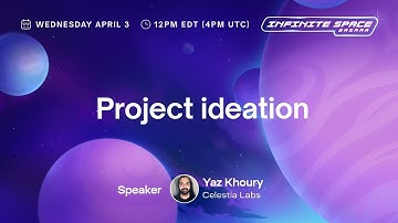 Project Ideation｜Infinite Space Bazaar Hackathon Workshop 01