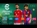 eFootball PES 2026 PPSSPP Camera PS5 Full Update UCL Kits 2026/27 Real Faces Transfers 4K Graphics