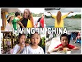 LIVING IN CHINA VLOG| Meet my Chinese family😁🥰🥰❤️, boat cruise, barbecue,  summer💃🏽💃🏽 etc