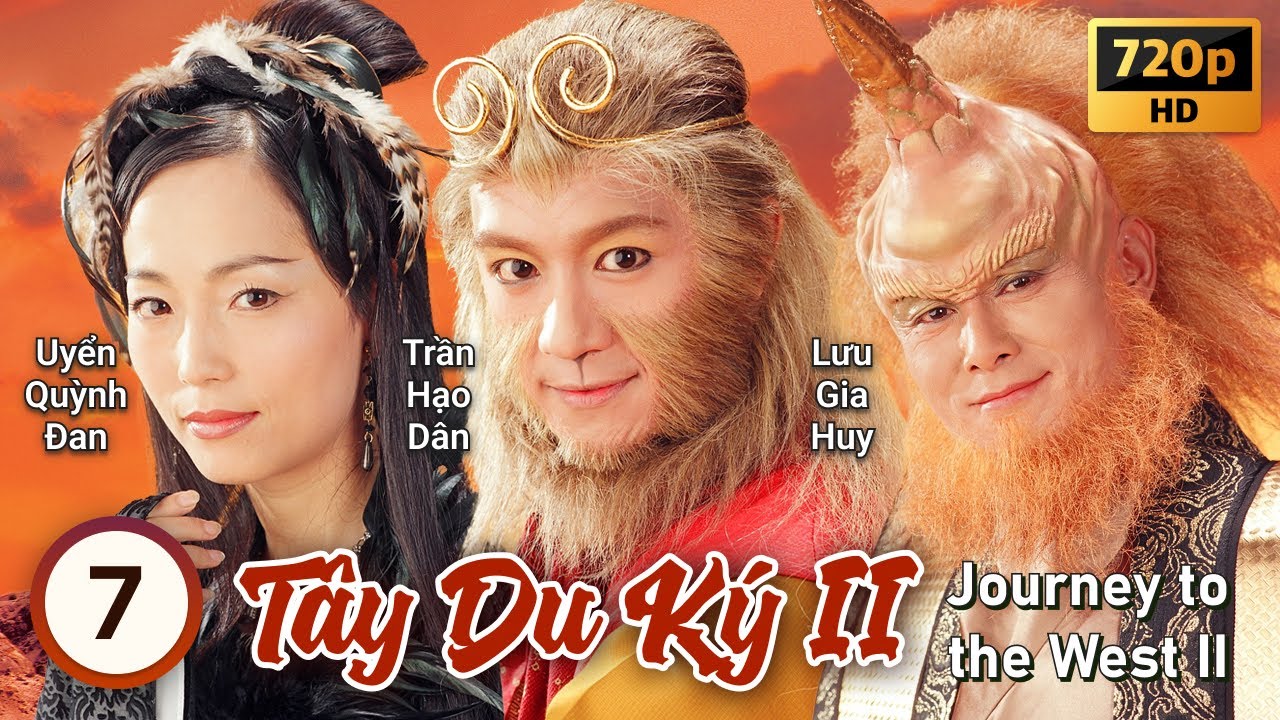 TVB Tây Du Ký II tập 7/42 | Trần Hạo Dân, Giang Hoa, Lê Diệu Tường, Mạch Trường Thanh | TVB 1998