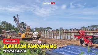 RIBUAN TIANG CALON PENOPANG JEMBATAN PANDANSIMO Sudah Tertanam Dengan Kokoh