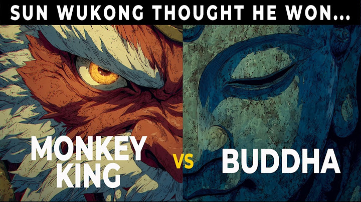 The Tale of The MONKEY KING vs BUDDHA: A Battle of Ego and Enlightenment