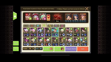 Crusaders quest - Bera/Kaede/Halla - Mountains and Valleys