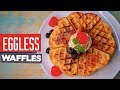 Waffle Without Waffle Machine | Waffle Recipe | Eggless Waffles | Without Oven Waffles