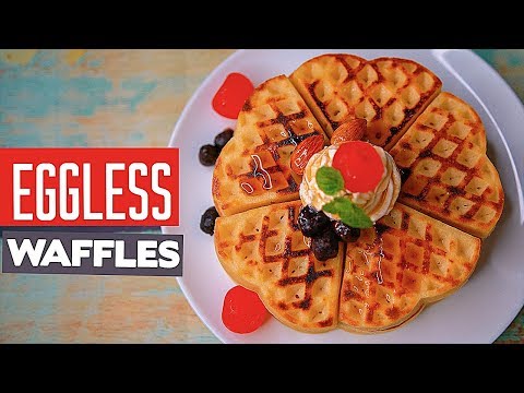 Eggless Waffle Recipe Without Waffle Maker