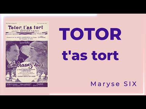Totor t'as tort