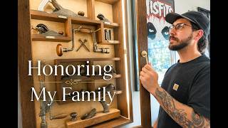 Building a Display Cabinet For Vintage Hand Tools