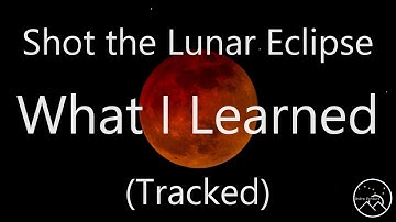 Photographed the Lunar Eclipse with my Skyguider Pro