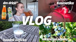 OŠETŘENÍ PLETI 🧖‍♀️ VIRÁLNÍ SKINCARE DRINK Z DM 🥕🥥 a ZAHRADNIČENÍ U RODIČŮ 🪴 | VLOG screenshot 5