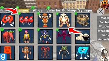 Nextbots in speeltuin mod bijgewerkt nieuw