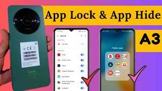 Redmi a3 app lock / app hide settings | How to app lock and app hide redmi a3 | Redmi a3 me app lock screenshot 5