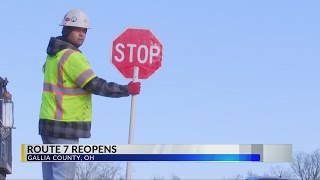 State Route 7 reopens in Gallia County