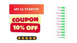 My Lil Startup Coupon Code Discount Code 10% OFF