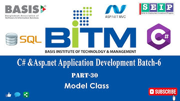 C# Bangla Tutorial  batch-6 part-30 Model Class