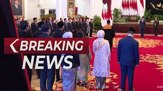 BREAKING NEWS - Presiden Jokowi Lantik Suharto Jadi Wakil Ketua MA Non Yudisial dan Anggota LPSK