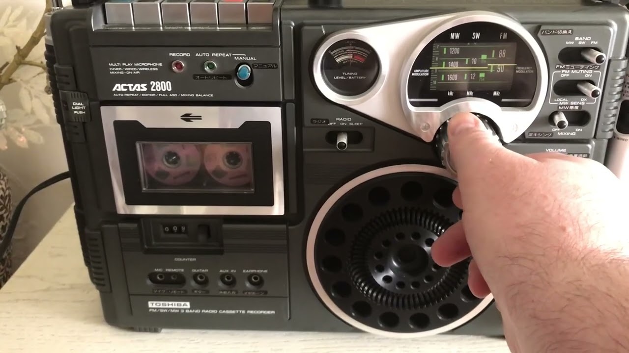 Toshiba RT-2800 ACTAS - YouTube