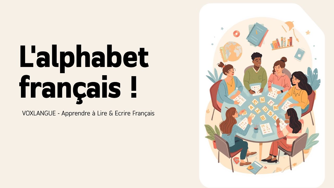 Apprendre l’alphabet français des Fruits & Légumes facilement | Débutants & Adultes