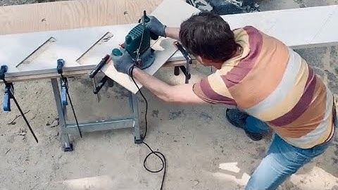 Renovation: Stair stringers routing done!