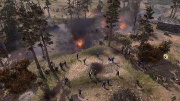 Company of heroes 2 Ambush Assulth  (CheatCommands Mod ll)