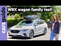 A fun and fast family car 2023 subaru wrx sportswagon ts review