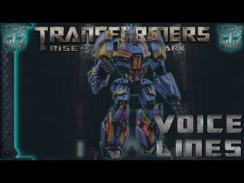 Transformers: Rise of the Dark Spark - Holographic Recording Voice Lines