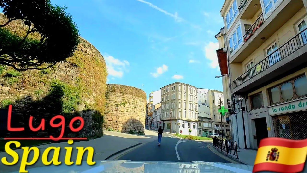 Driving in Lugo Spain