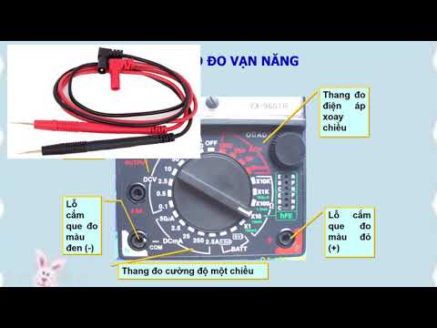 Công nghệ 9 - Chủ đề 4: Thực hành Sử dụng đồng hồ đo điện (Tuần 6 từ 11/10 đến 16/10)