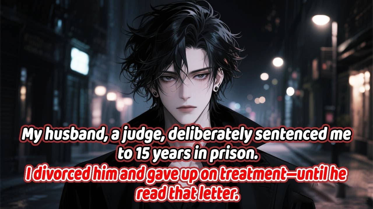 My judge husband sentenced me to 15 years.I divorced him and gave up—until he read the letter.