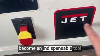 JET JJ-6HHBT, 6" Helical Head Benchtop Jointer - Eagle Tools - View #6