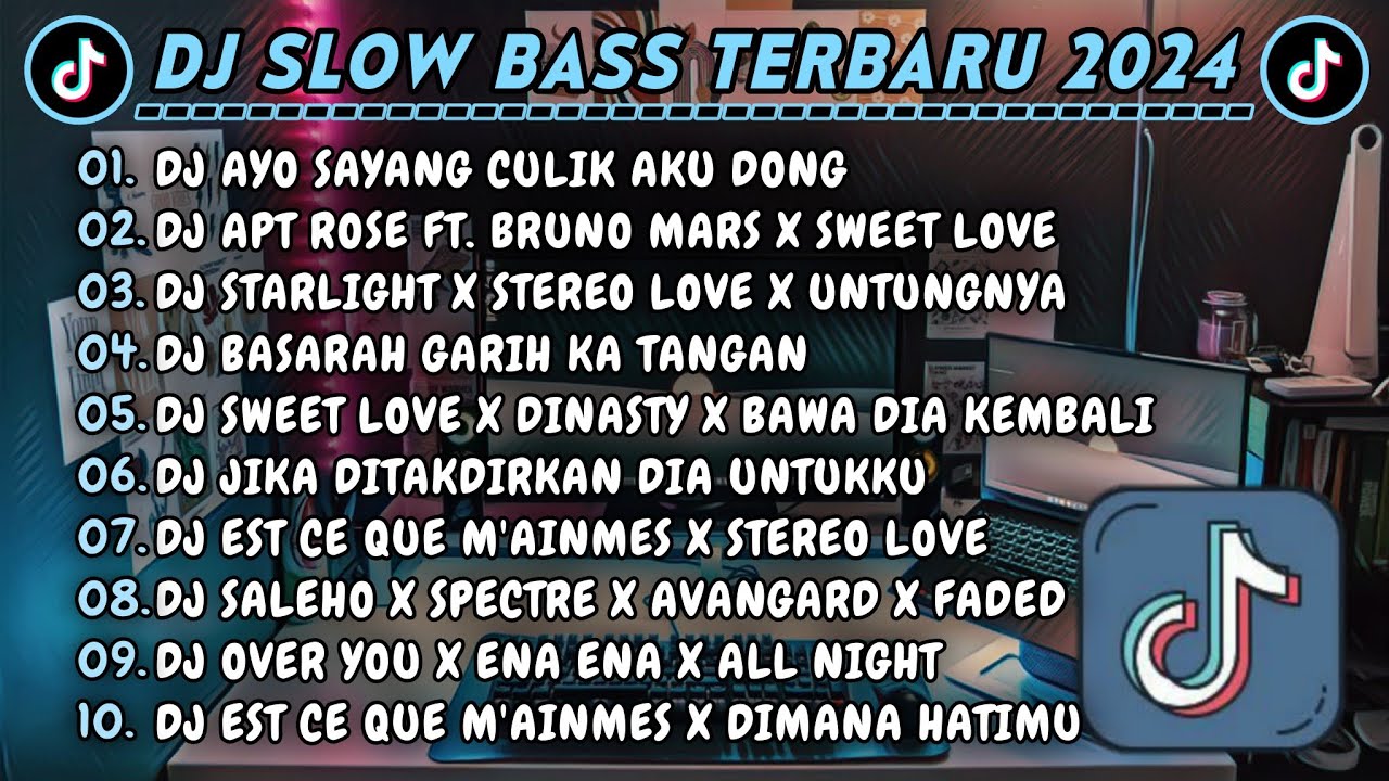 DJ SLOWBASS TERBARU 2024 || DJ AYO SAYANG CULIK AKU DONG || DJ APT ROSE FT. BRUNO MARS X SWEET LOVE