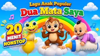 Download lagu Dua Mata Saya 👀 Kompilasi 20 Menit | Lagu Anak Indonesia Terpopuler | Animasi Ceria