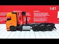 EP189 รถบรรทุก12ล้อVolvo FH750 herpa 1:87