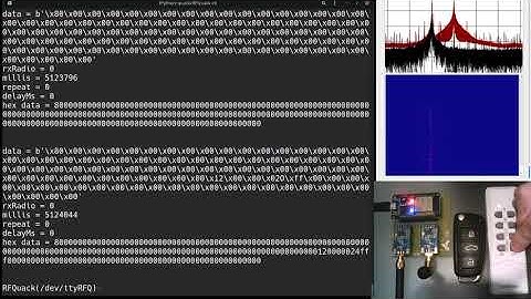 RFQuack DEMO - Packet capture and filtering via interactive CLI