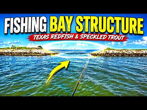Fishing Bay Structure for Texas Redfish and Speckled Trout