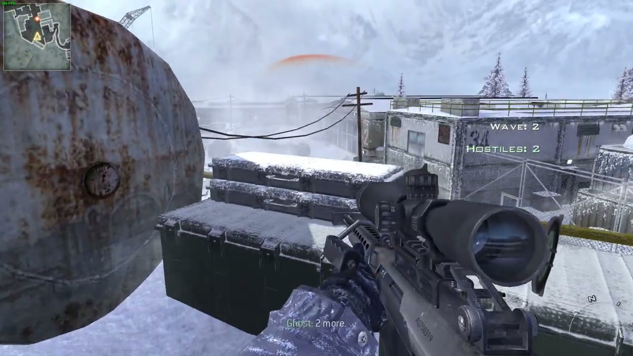 Call of Duty  Modern Warfare 2 spec ops Sniper Fi