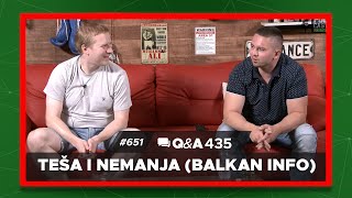 Podcast Inkubator #651 Q&A 435 - Teša i Nemanja (Balkan Info)