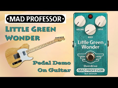 Mad Professor Little Green Wonder Pedal Demo for Guitar - Want 2