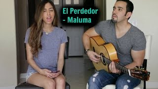 Video thumbnail of "El Perdedor - Maluma (Cover by Katarina Garcia & Samuel)"