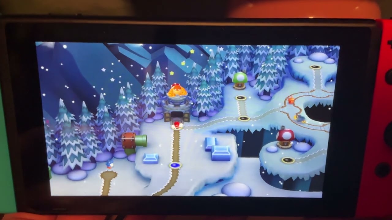 New Super Mario Bros. U: Frosted Glacier-Tower (w/ Star Coins)