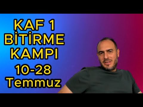 10-28 Temmuz KAF-1 Bitirme Kampı, YKS 2024