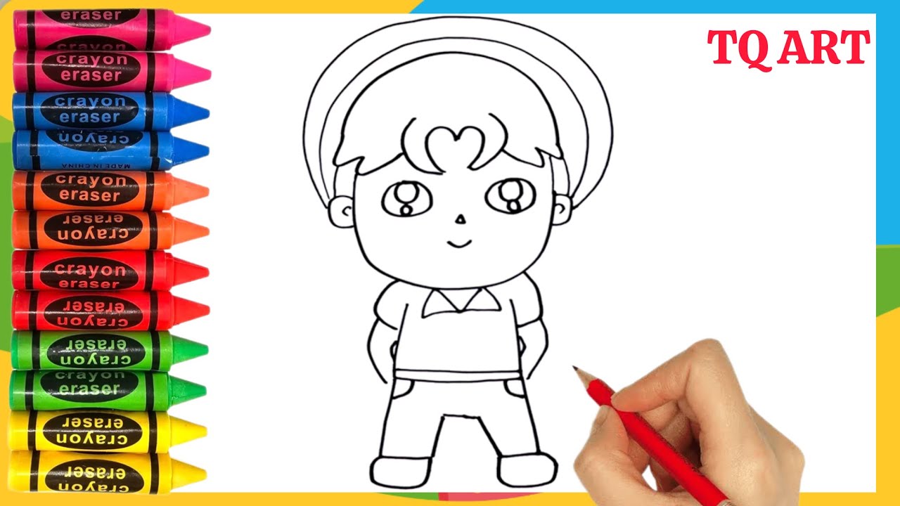 Как нарисовать Эбби | KPop Demon Hunters Saja Boys | Рисунки для детей