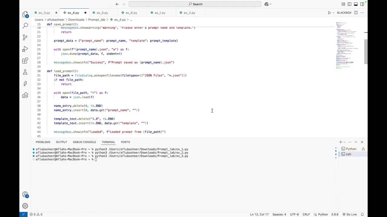 Developing a Prompt Serialization Tool for Dynamic Template Generation