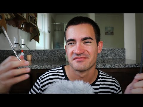 Giving You a Haircut Over the Mic (ASMR RolePlay)