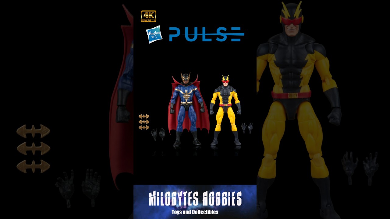 Hasbro Pulse Marvel Legends Nighthawk and Blur Exclusive 