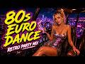 80s Euro Dance Hits 🔥 Italo Disco Night | Retro Party Mix (Nonstop &amp; Night Drive)