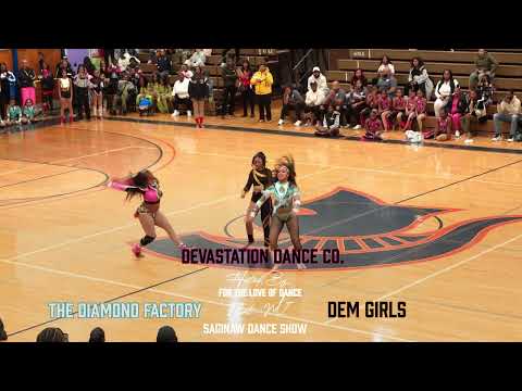 The Diamond Factory vs Devastation Dance vs Dem Girls| Trio Twist | Flint, MI | 3 Way Battle