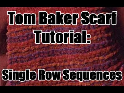 tom baker scarf pattern